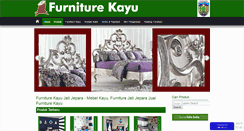 Desktop Screenshot of furniturekayu.com